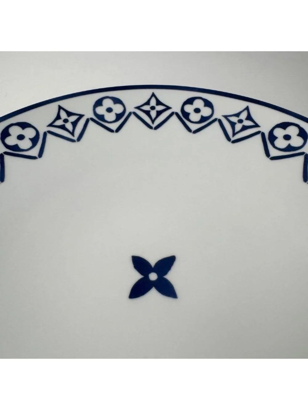 Louis Vuitton LV Monogram Flower Tile Dinner Plate